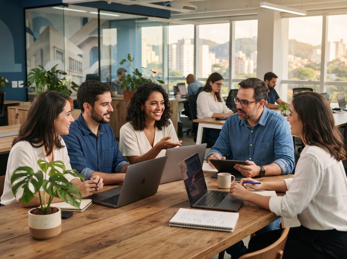 NovaYatrus equipe analisando dados em tela